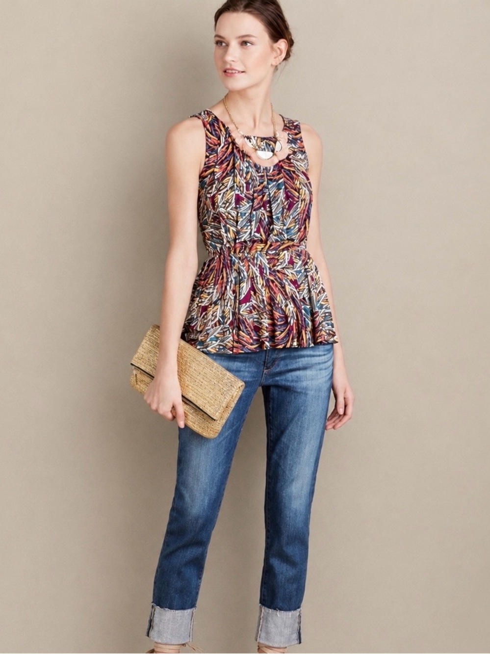 🆕 NWT ✨ AG Stevie Cuff Jean from Anthropologie - 26